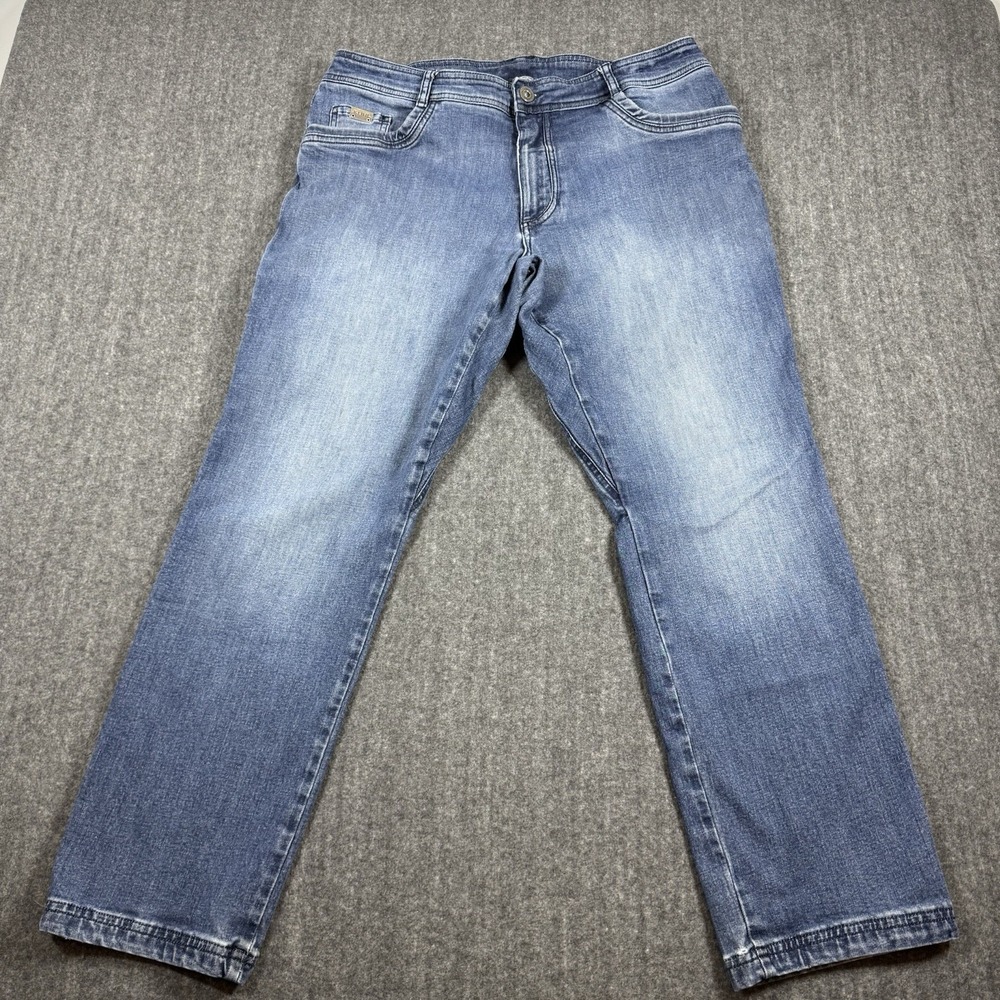 Kuhl Men's Jeans 38x30 Blue Denim Straight Leg 5 Pocket Outdoor Casual Pants